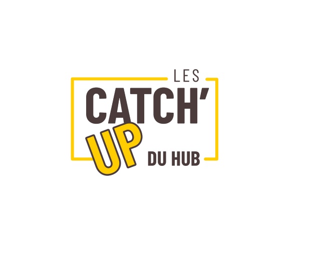 LOGO LE HUB LES CATCHUP JAUNE 1 1